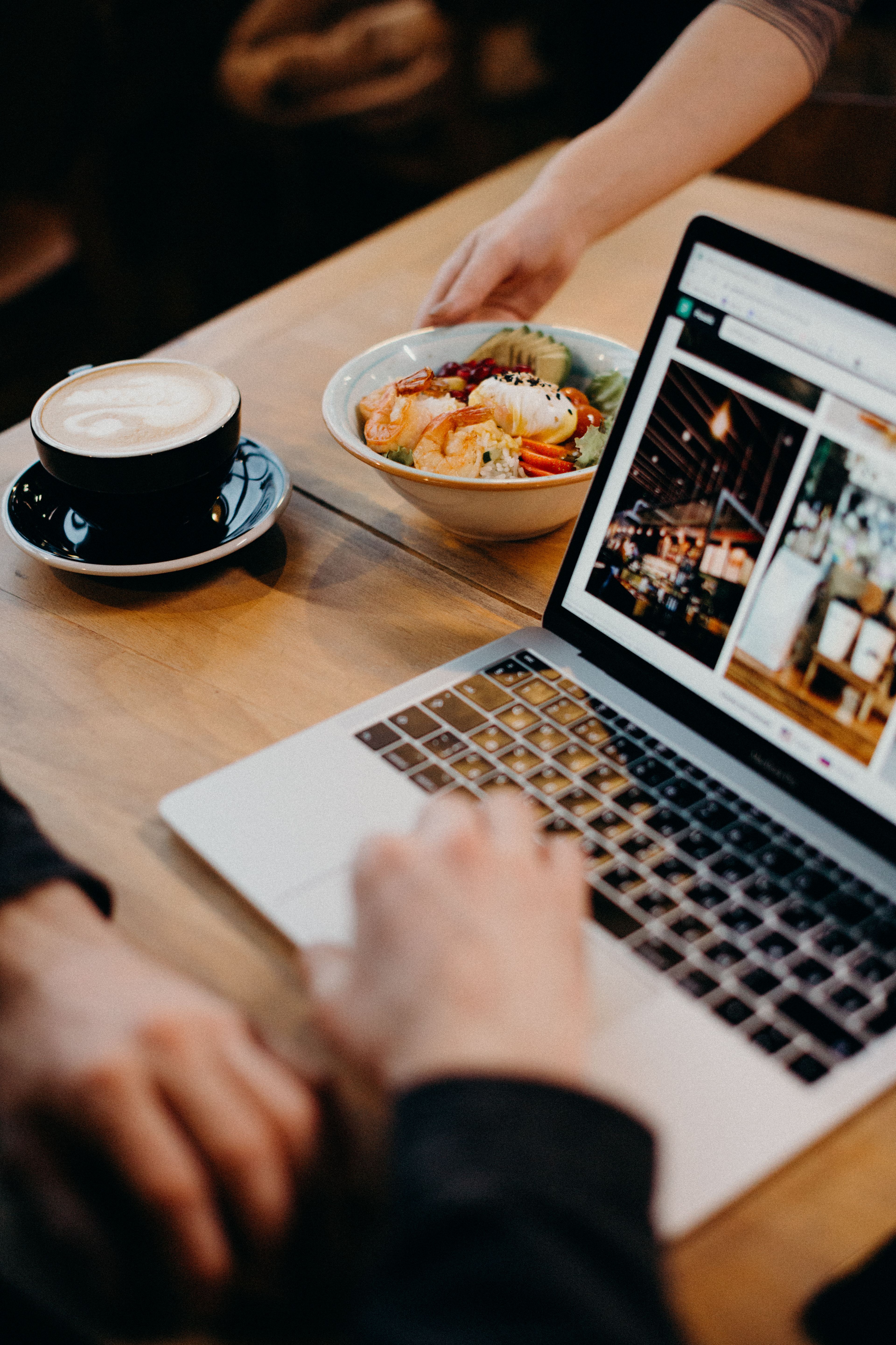 Restaurant website design